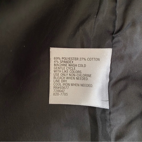 Worthington Black and Tan Patterned Skirt - Picture 6 of 6